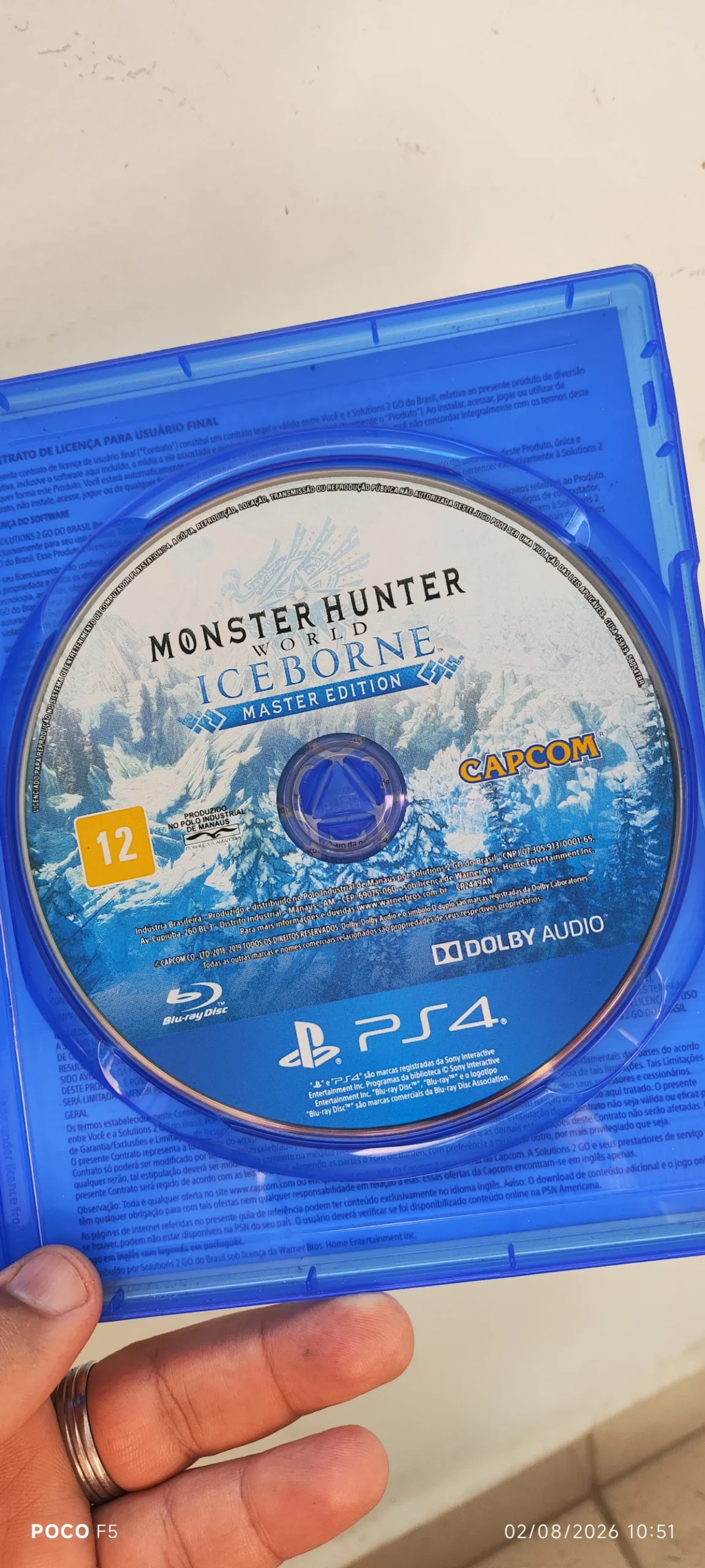 KF/ 1*******ov /MONSTER HUNTER ICEBORN 89,00 SEGUIDOS DE 9,00