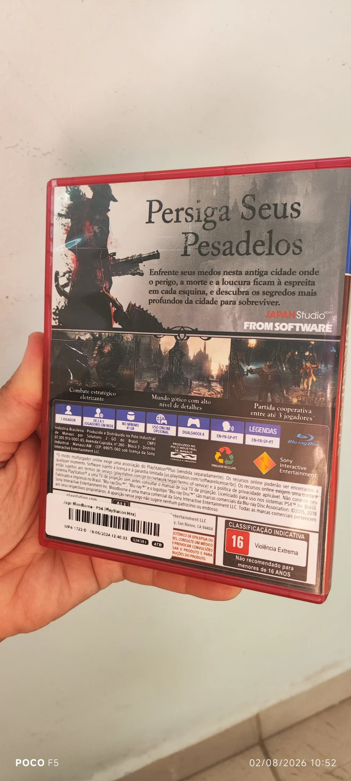 KF/ k******es /BLOODBORN PS4 39,00 SEGUIDOS DE 6,00
