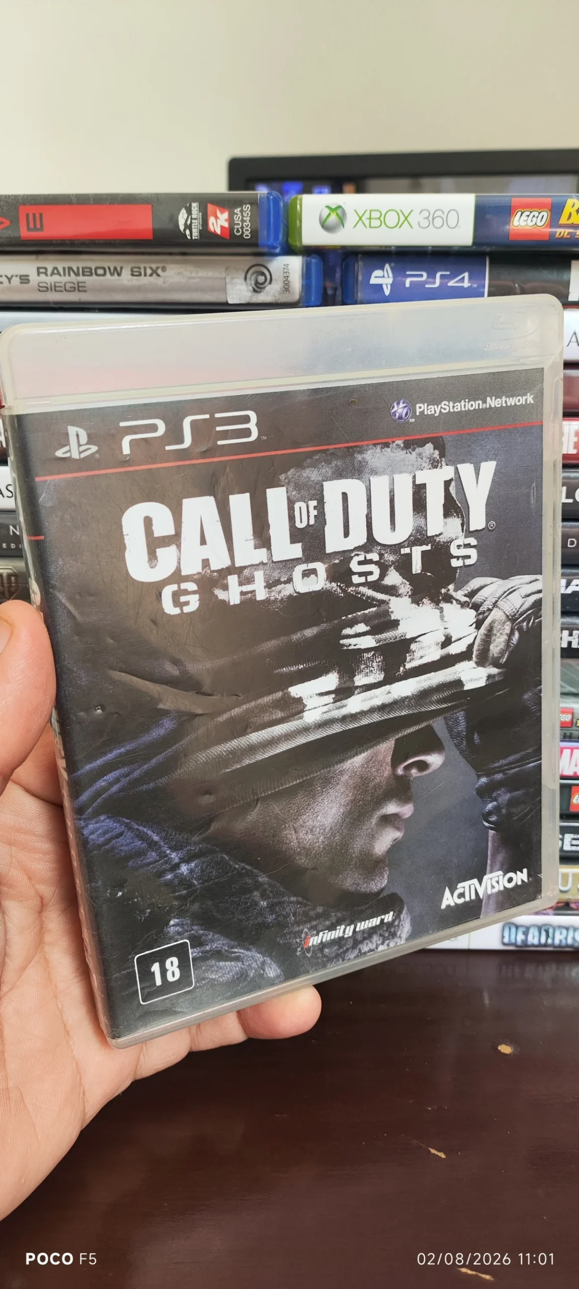 KF/ R***el S**ra /COD GHOSTS PS3 16,00 SEGUIDOS DE 3,00
