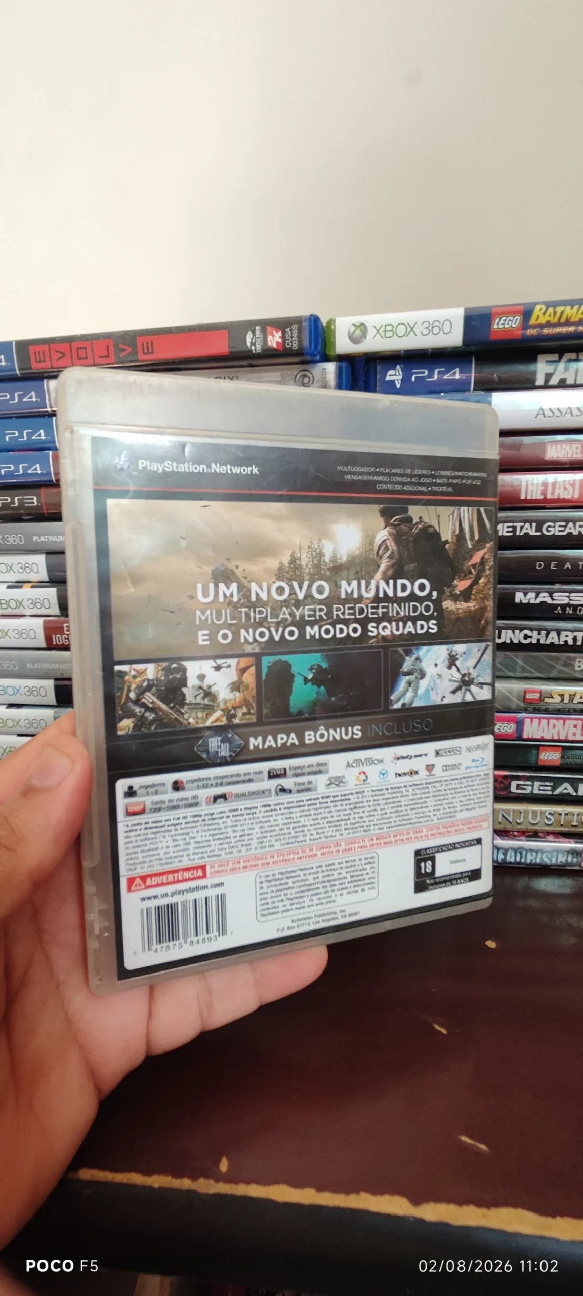 KF/ R***el S**ra /COD GHOSTS PS3 16,00 SEGUIDOS DE 3,00