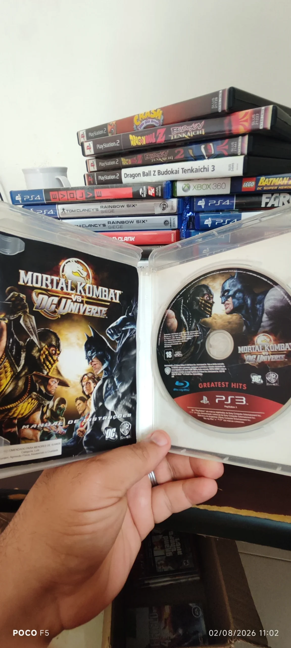 KF/ k******es /MK VS DC ORIGINAL PS3 14,00 SEGUIDOS DE 2,00