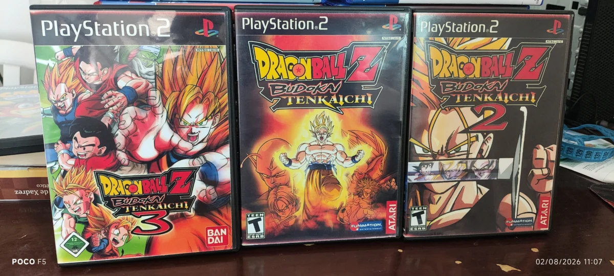 KF/ DBZ BUDOKAI TENKAICHI 1,2,3 49,00 SEGUIDOS DE 5,00