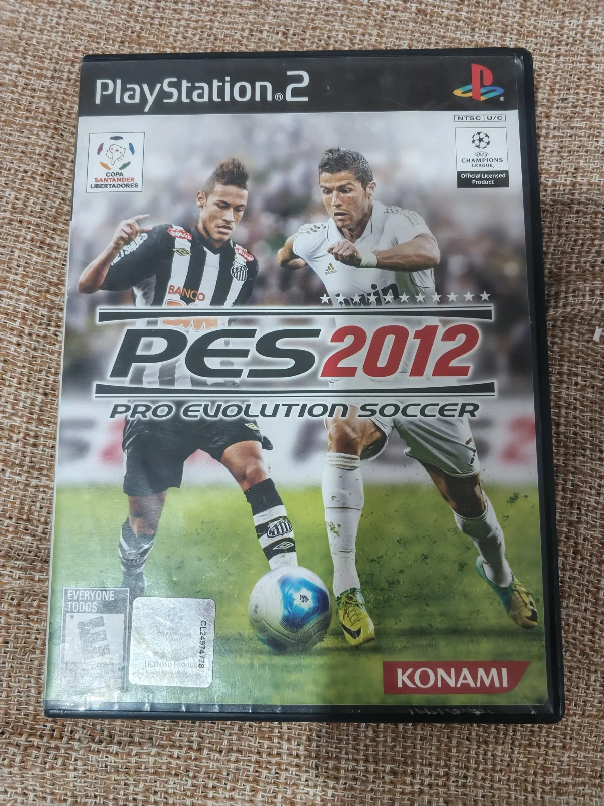 E7/ A**an /ORIGINAL! PES 2012 AMERICANO PS2! 89,00 SEGUIDOS DE 15,00