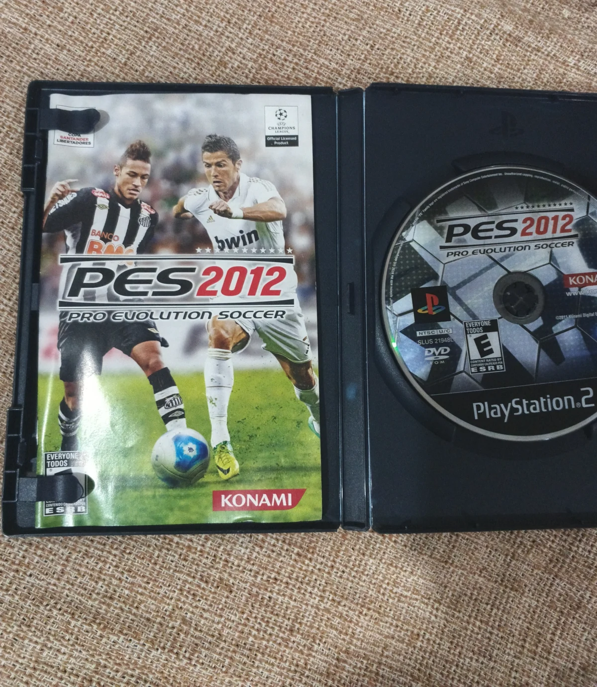 E7/ A**an /ORIGINAL! PES 2012 AMERICANO PS2! 89,00 SEGUIDOS DE 15,00