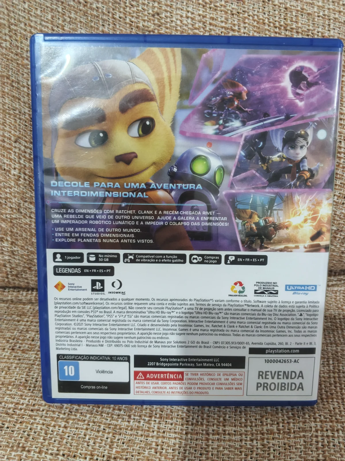 E7/ C******an /ORIGINAL RATCHET CLANK PS5 60,00 SEGUIDOS DE 10,00