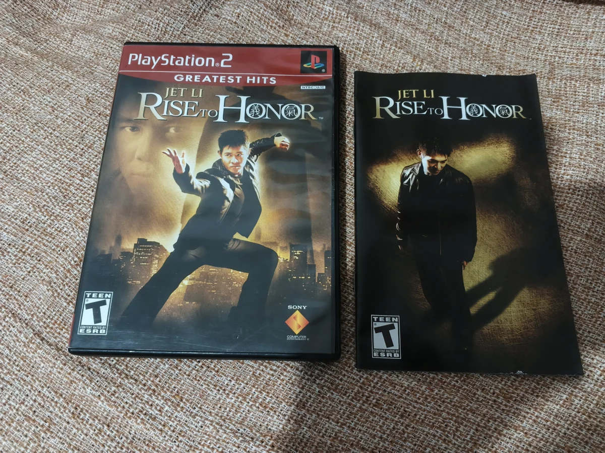 E7/ ORIGINAL JET LI RISE TO HONOR  PS2 79,00 SEGUIDOS DE 10,00