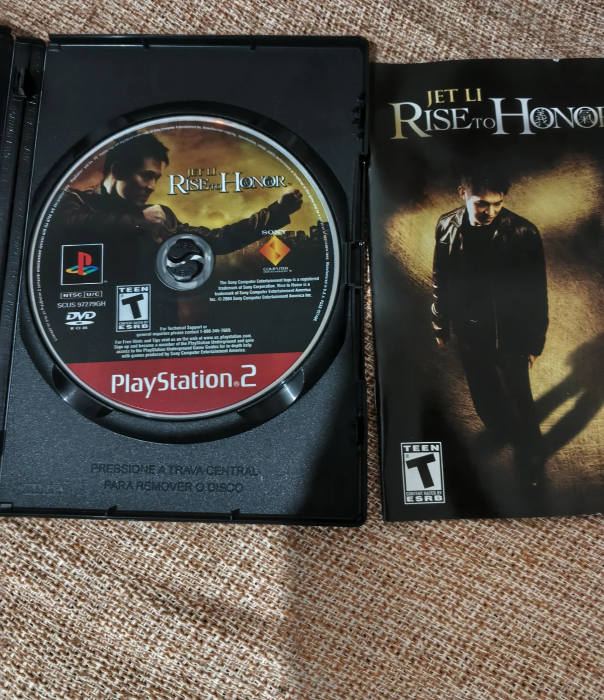 E7/ ORIGINAL JET LI RISE TO HONOR  PS2 79,00 SEGUIDOS DE 10,00