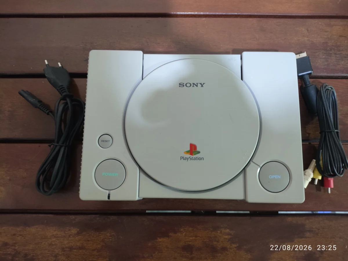PS/ PLAYSTATION 1 FAT PICOSTATION OC LINDO COMPLETO - Imagem 3