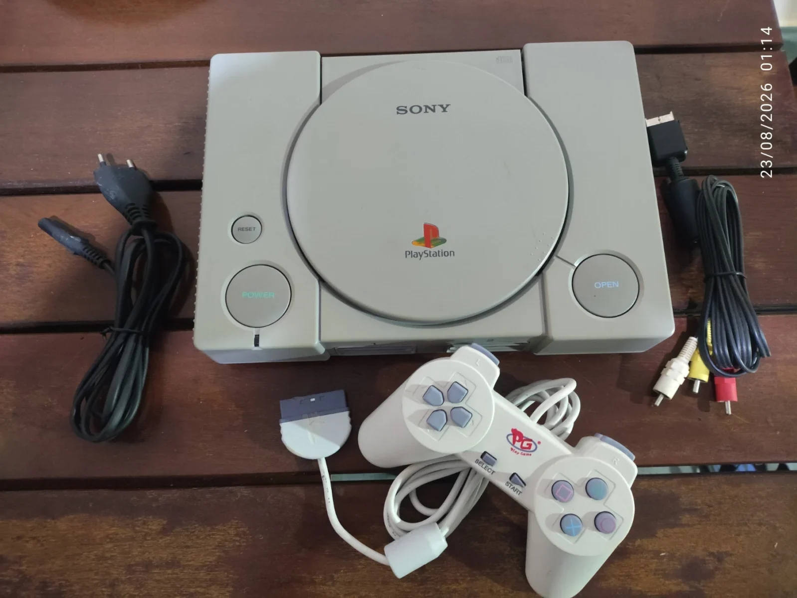 PS/ PLAYSTATION 1 FAT PICOSTATION OC LINDO COMPLETO