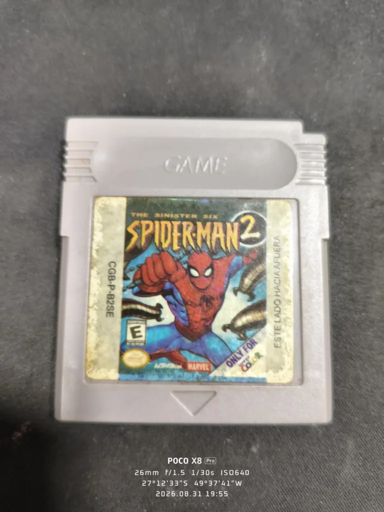 RL/ SPIDERMAN 2 GAMEBOY COLOR!!! 35,00 SEGUIDOS DE 5,00