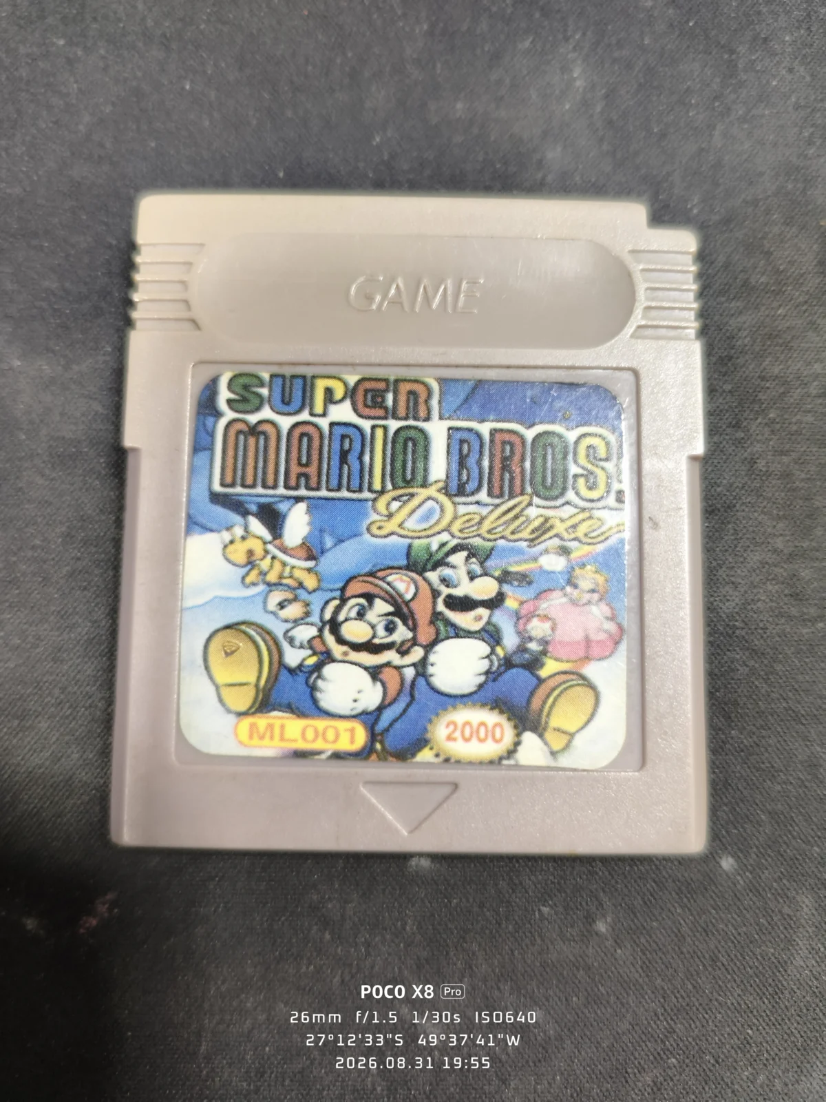 RL/ SUPER MARIO BROS DELUXE GAMEBOY COLOR!!! 35,00 SEGUIDOS DE 5,00