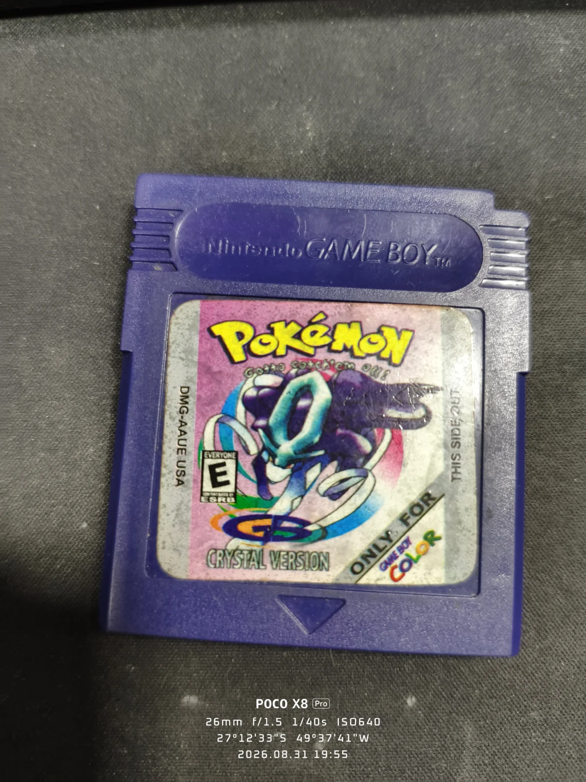 RL/ POKEMON CRISTAL GAMEBOY COLOR!!! 35,00 SEGUIDOS DE 5,00
