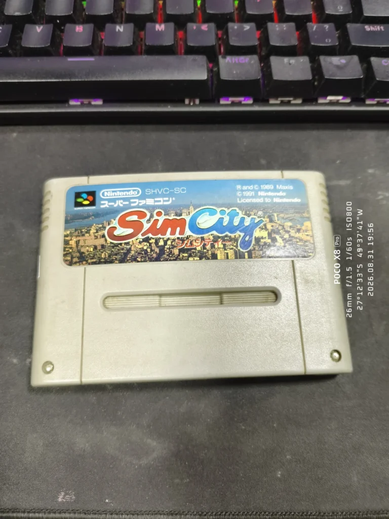 RL/ SIM CITY FAMICON ORIGINAL!!! 62,00 SEGUIDOS DE 5,00