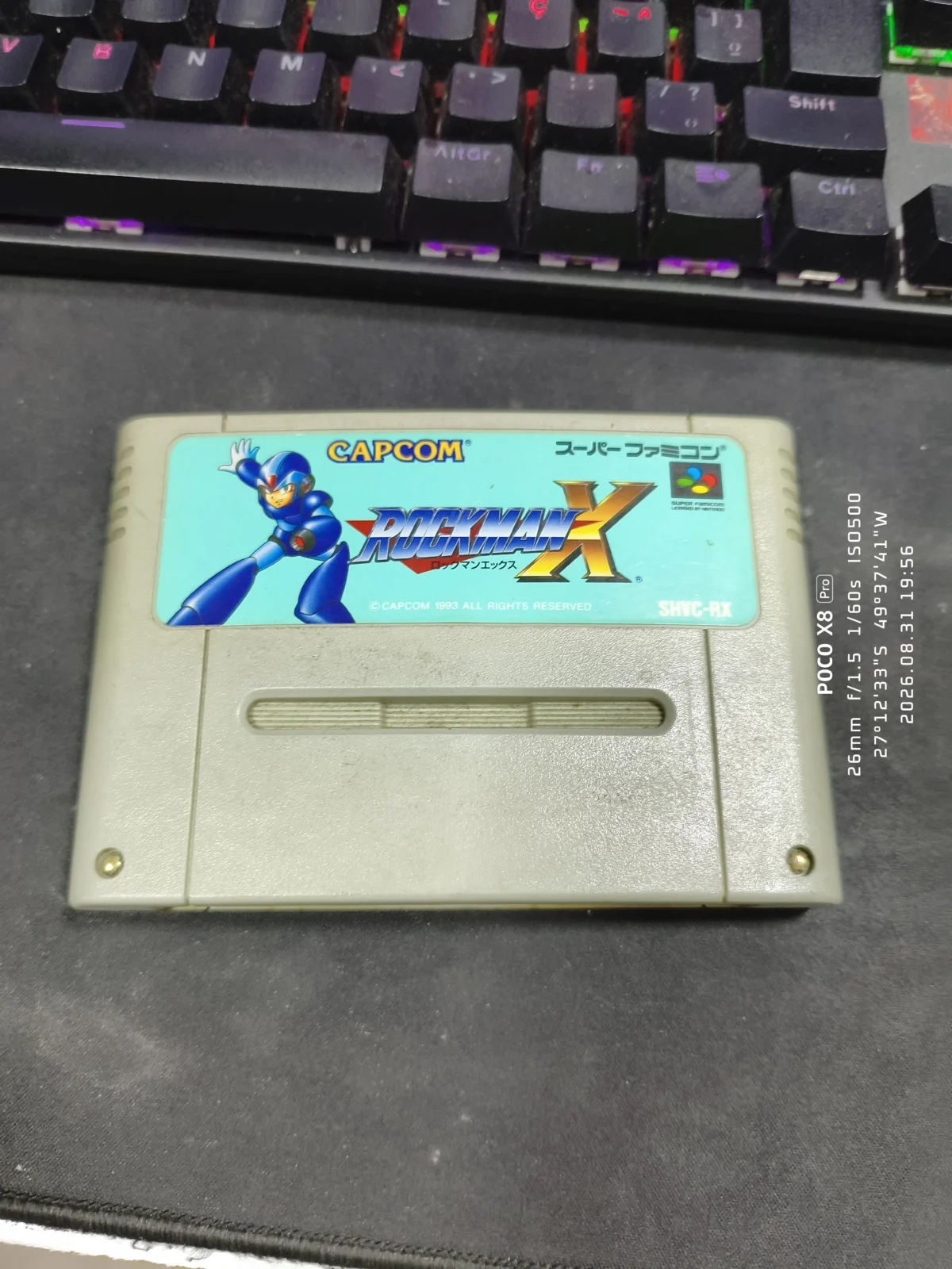 RL/ ROCKMAN X FAMICOM ORIGINAL!!! 68,00 SEGUIDOS DE 5,00