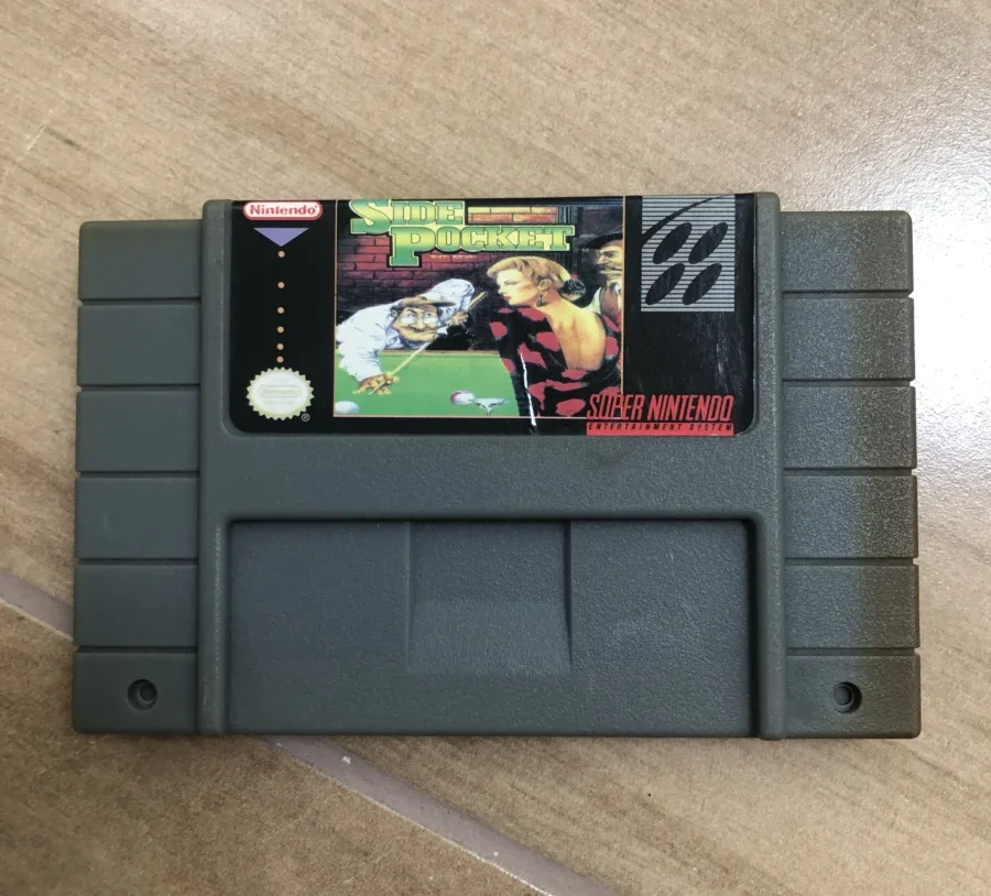 B9/ E*********ra /SIDE POCKET SNES 33,00 SEGUIDOS 5,00