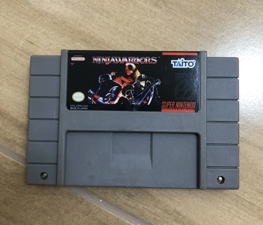 B9/ P****pp G*****es /NINJA WARRIORS JOGAÇO SNES 39,00 SEGUIDOS 5,00