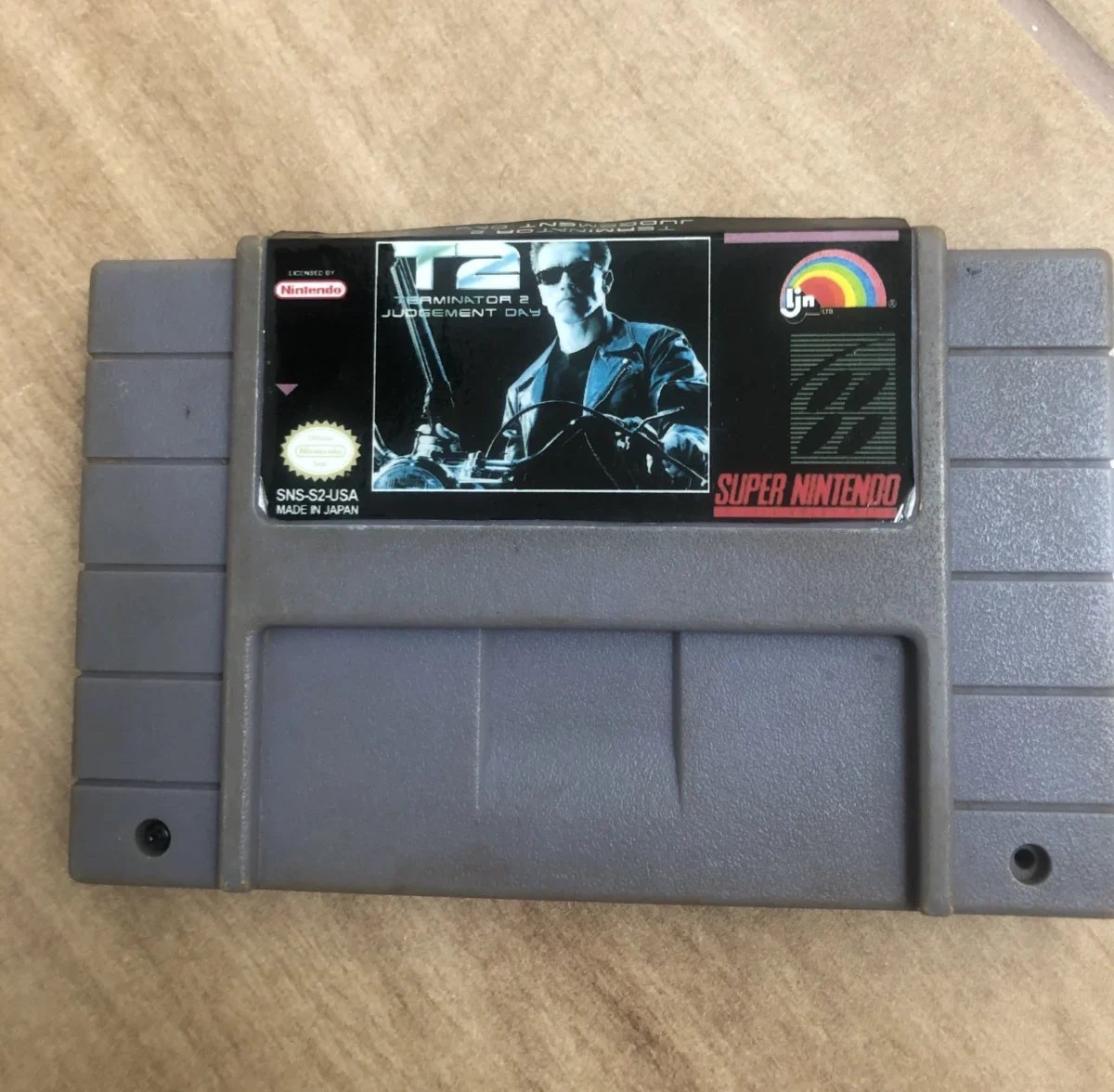 B9/ J*se C***ar /TERMINATOR 2 SNES 31,00 SEGUIDOS 5,00