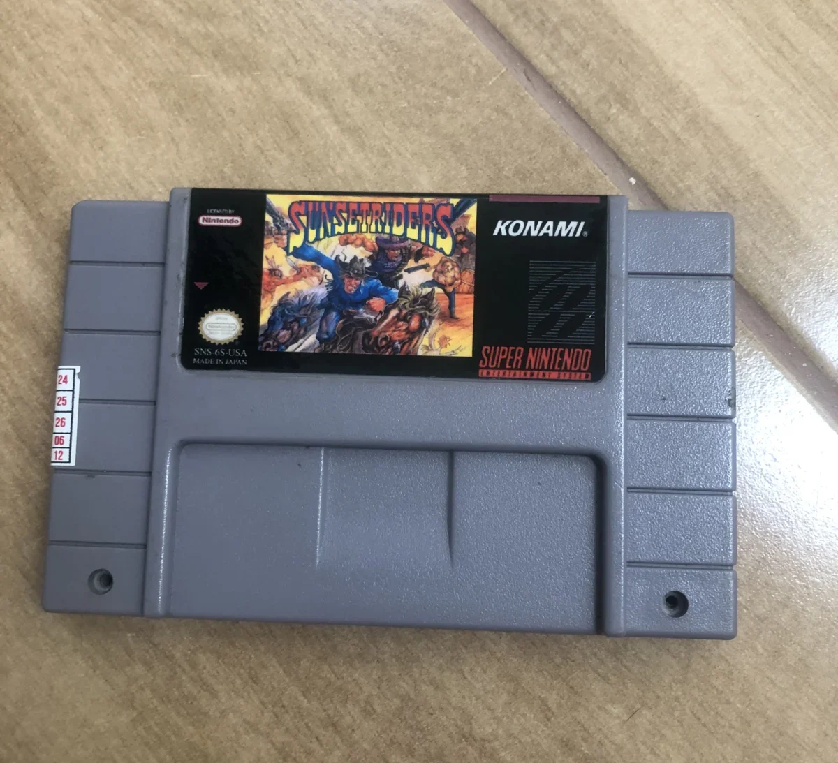 B9/ C*****JM /SUNSET RIDERS JOGÃO SNES 38,00 SEGUIDOS 5,00