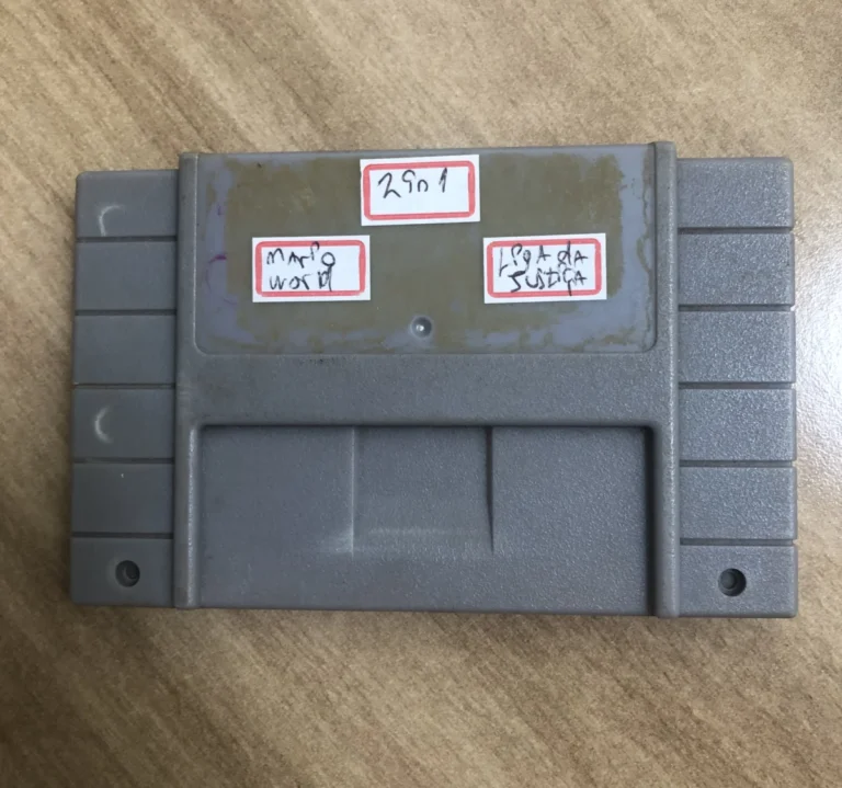 B9/ MARIO + LIGA DA JUSTIÇA SNES 33,00 SEGUIDOS 5,00