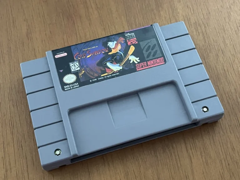 MAUI MALLARD IN COLD SHADOW! SNES! PLACA NOVA /REPRODUÇÃO