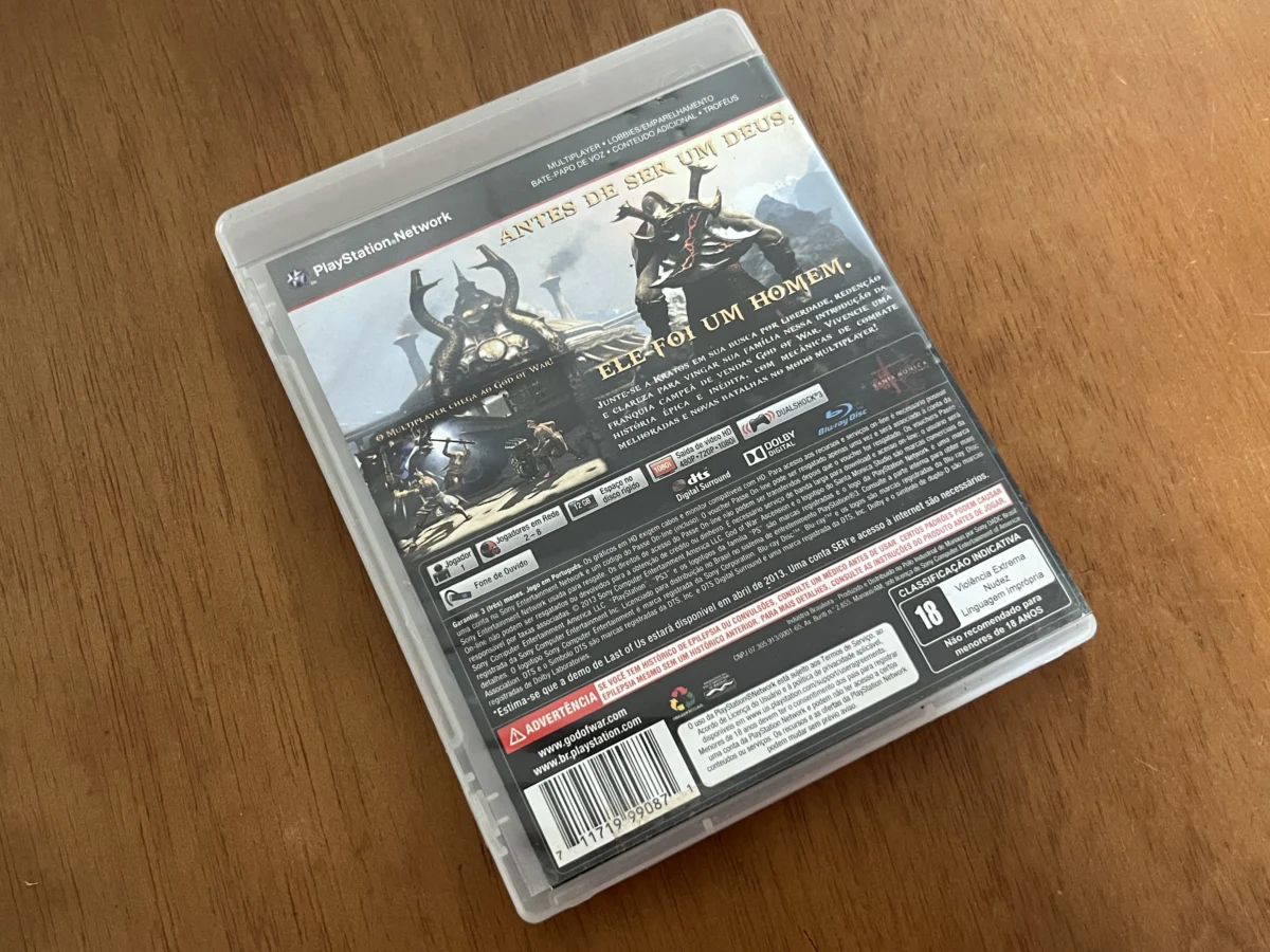 CX/ k******es /GOD OF WAR ASCENSION! 19,00 SEGUIDOS DE 5,00