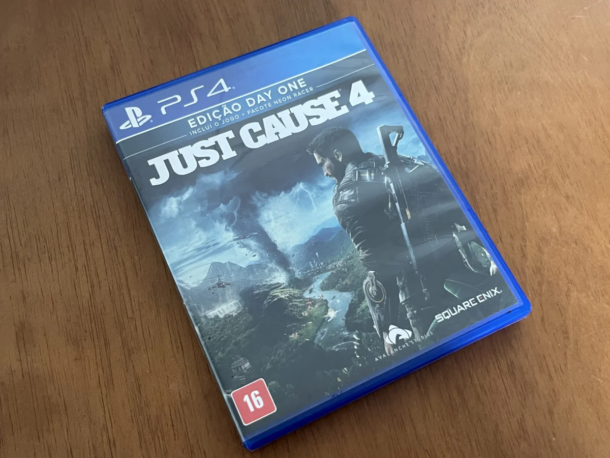 CX/ JUST CAUSE 4! PLAYSTATION 4!    43,00 SEGUIDOS DE 8,00