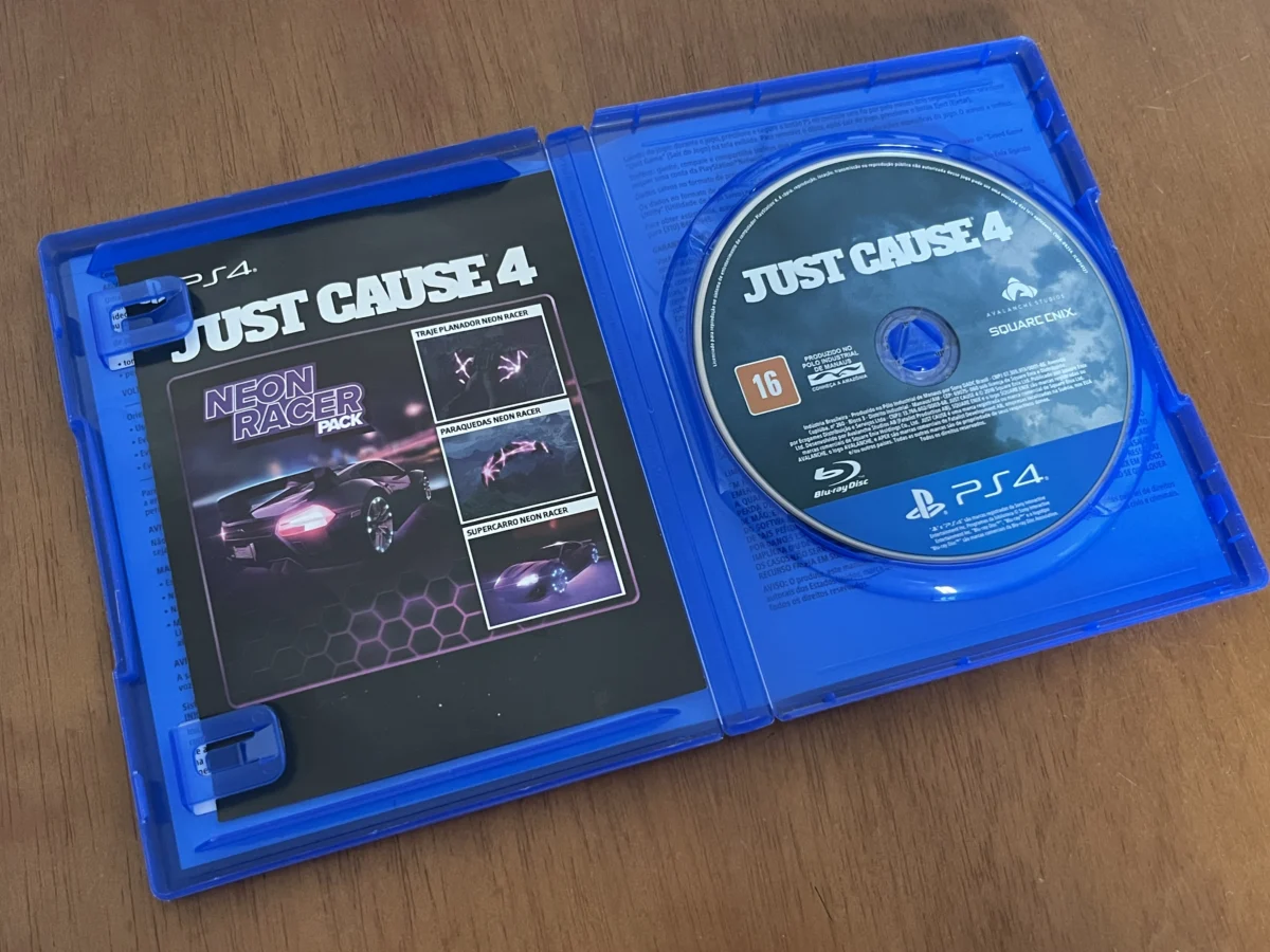CX/ JUST CAUSE 4! PLAYSTATION 4!    43,00 SEGUIDOS DE 8,00