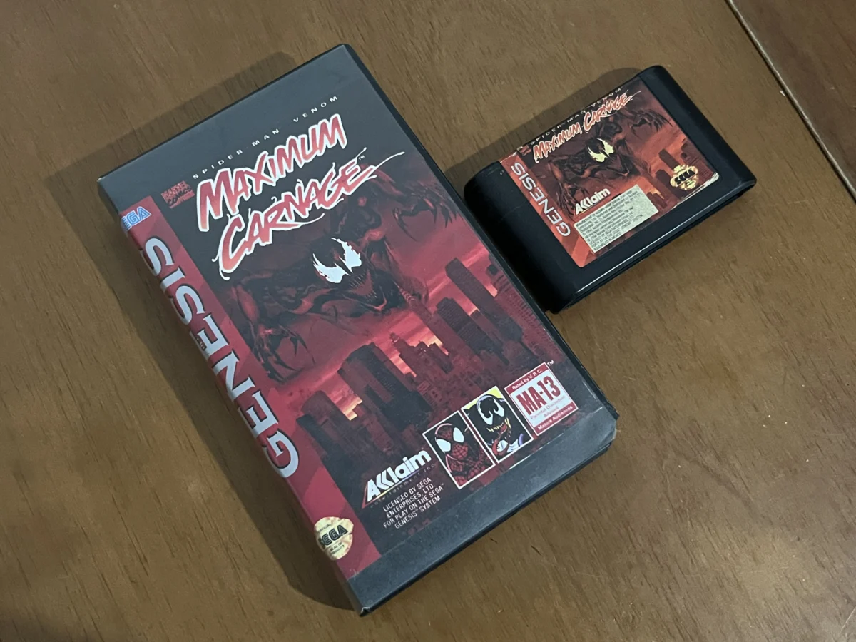 CX/ 1*******ov /ORIGINAL! SPIDER-MAN & VENOM: CARNAGE! 78,00 SEGUIDOS DE 17,00