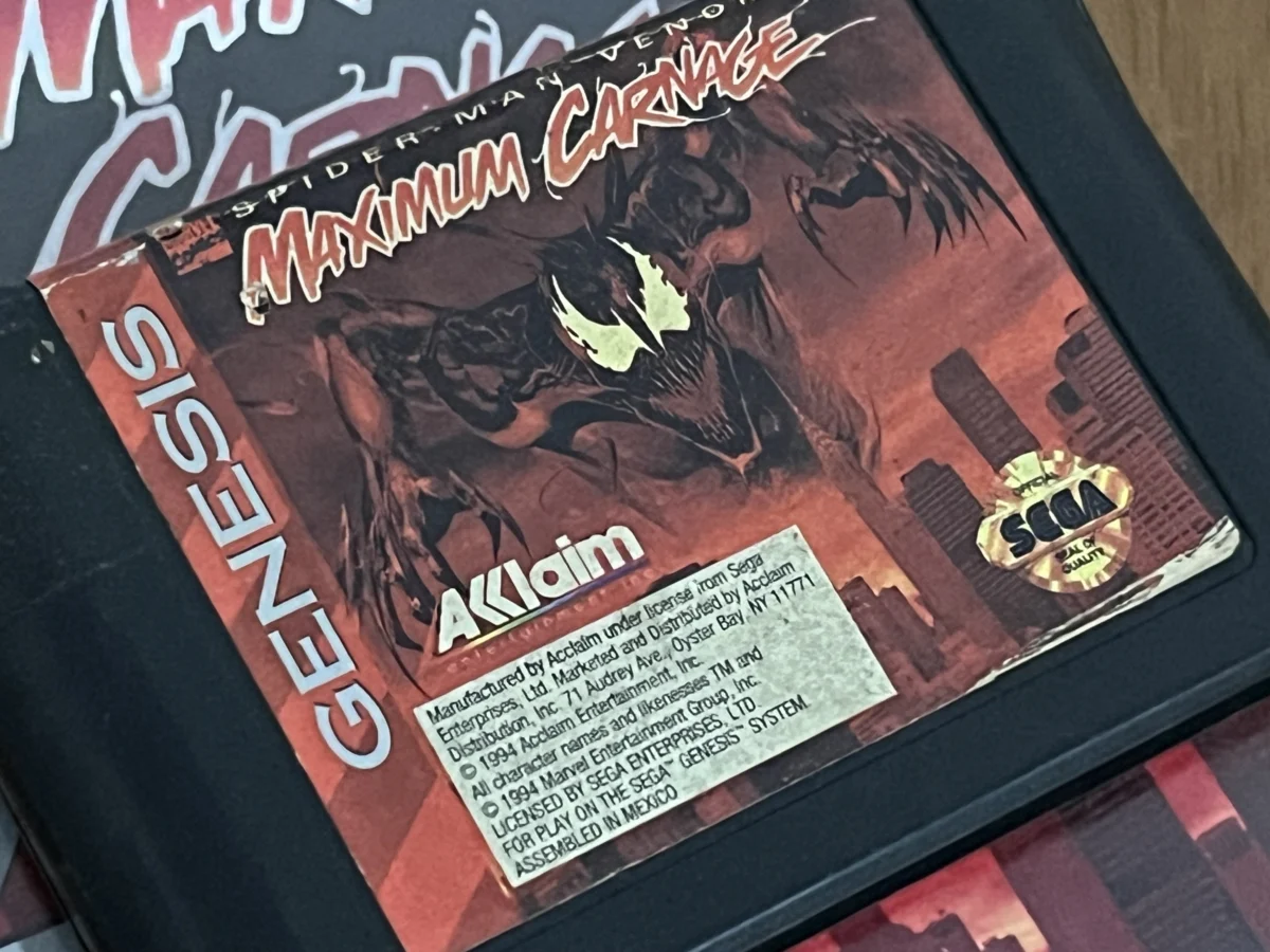 CX/ 1*******ov /ORIGINAL! SPIDER-MAN & VENOM: CARNAGE! 78,00 SEGUIDOS DE 17,00