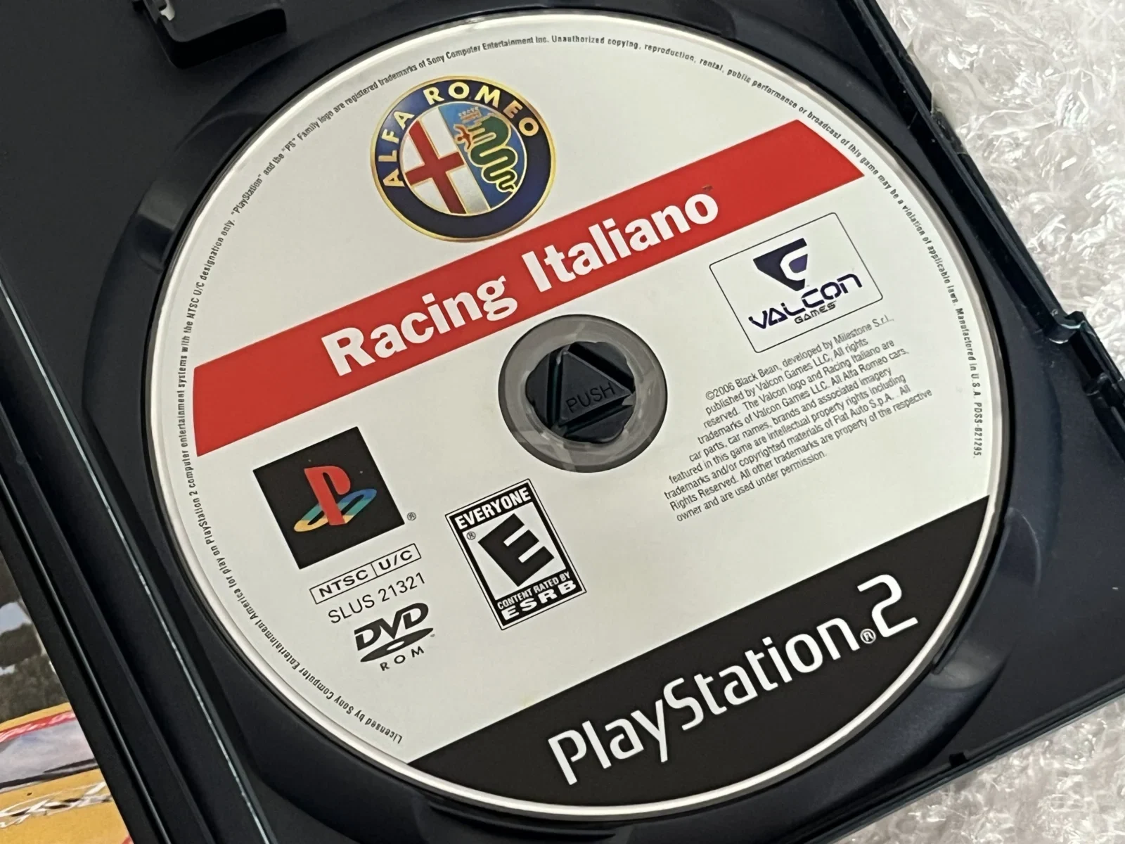 CX/ N***********41 /ORIGINAL!  ALFA ROMEU! PS2! 57,00 SEGUIDOS DE 9,00