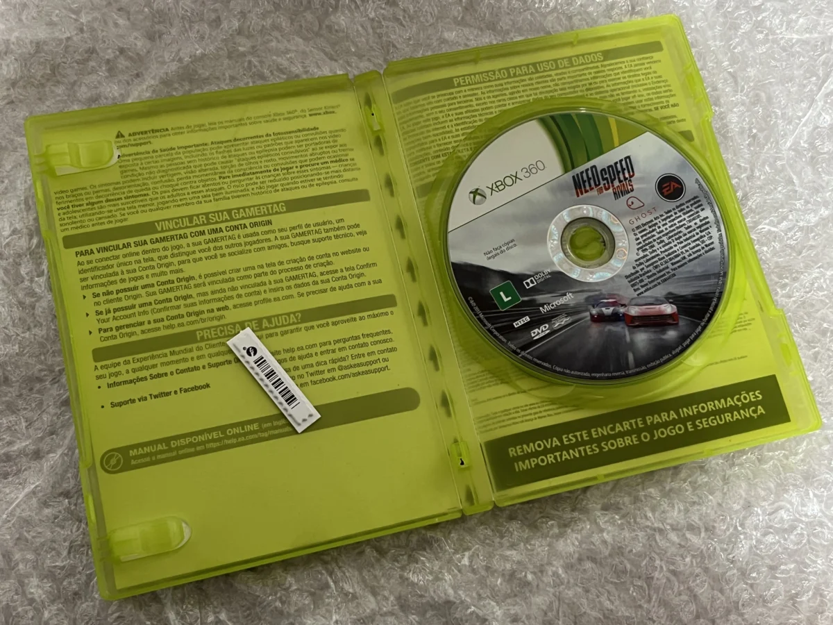 CX/ ORIGINAL! NEED FOR RIVALS! TOP! 48,00 SEGUIDOS DE 9,00