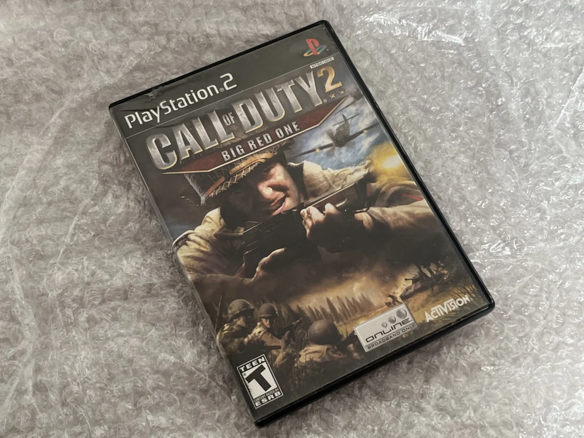 CX/ ORIGINAL! CALL OF DUTY 2: BIG RED! PS2! 78,00 SEGUIDOS DE 15,00