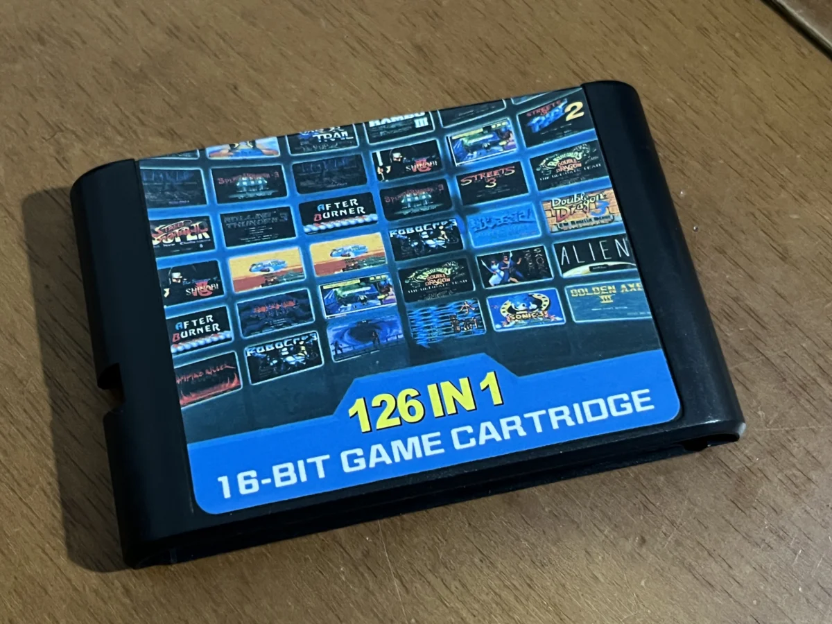 CX/ MULTIJOGOS MEGA DRIVE! 58,00 SEGUIDOS DE 9,00