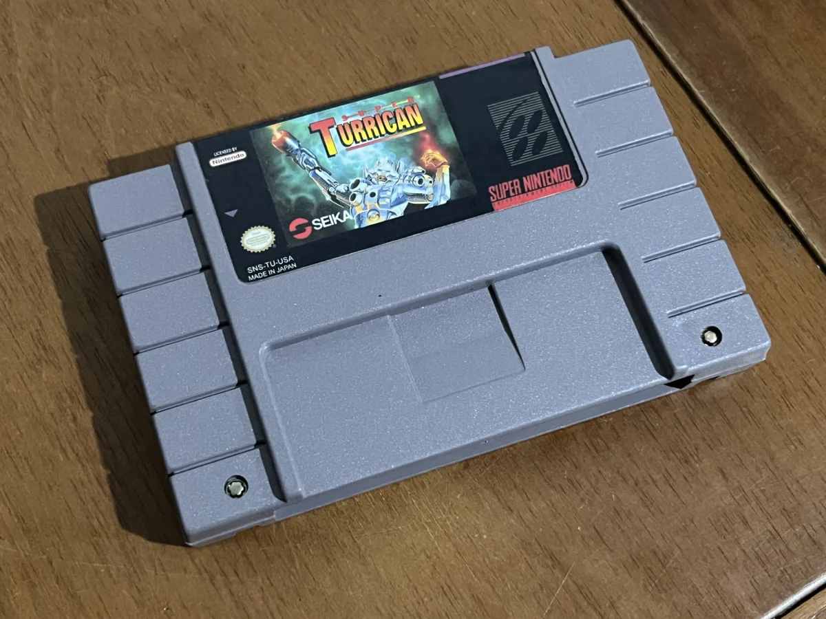 CX/ SUPER TURRICAM! SNES TOP! 39,00 SEGUIDOS DE 5,00