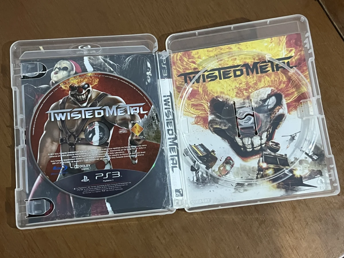 CX/ Nome_legal_741 /TWISTED METAL PS3! 38,00 SEGUIDOS DE 5,00