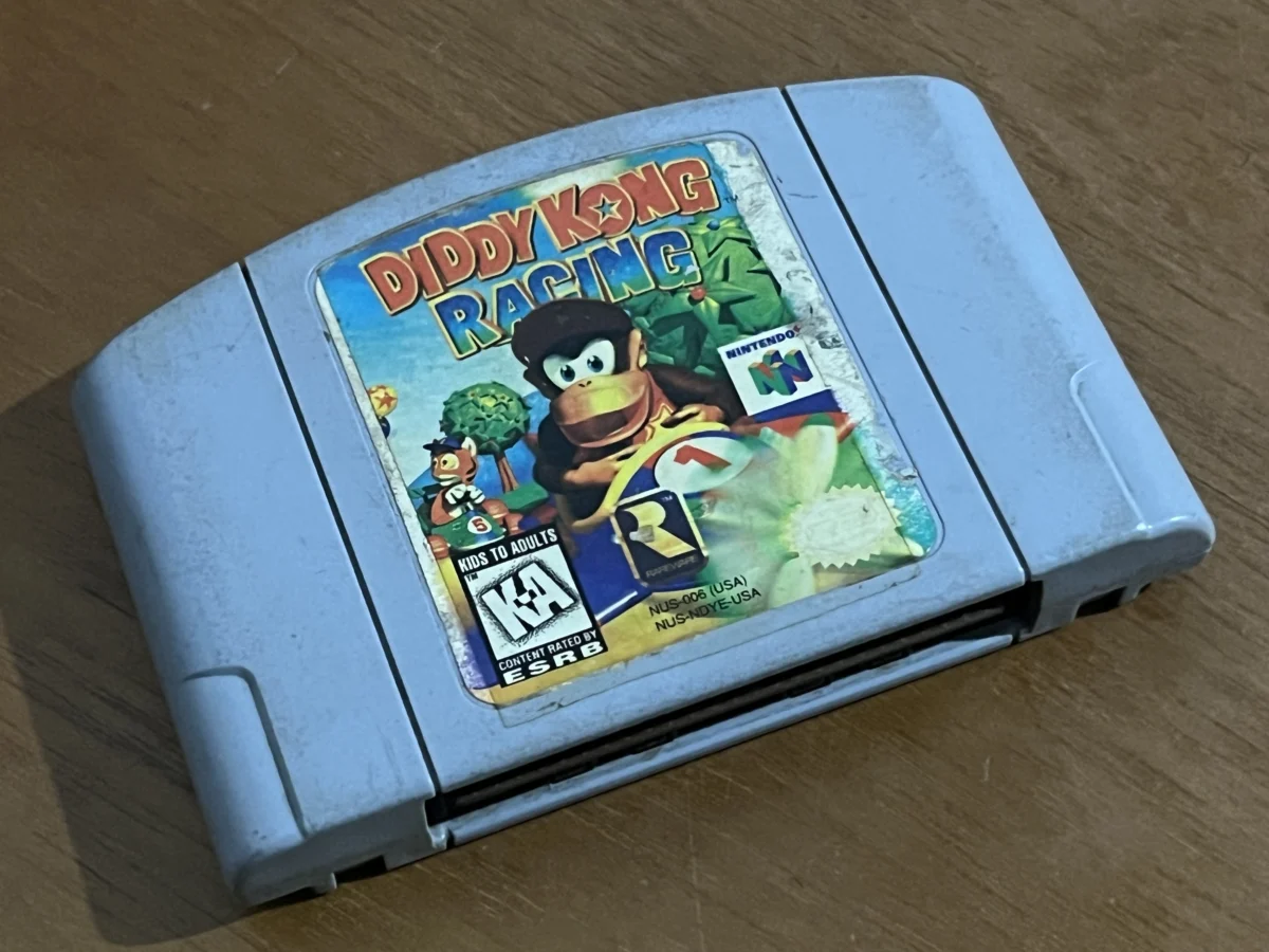 CX/ 1*******ov /ORIGINAL DIDDY KONG RACING! 67,00 SEGUIDOS DE 15,00