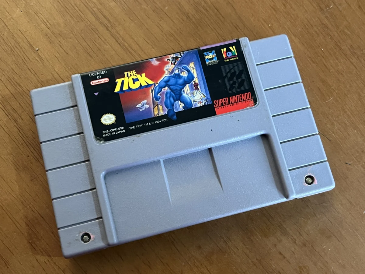 CX/ ORIGINAL! THE TICK! SNES! 87,00 SEGUIDOS DE 15,00