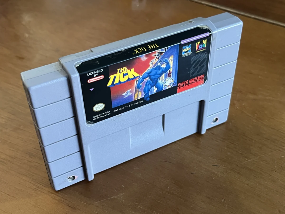 CX/ ORIGINAL! THE TICK! SNES! 87,00 SEGUIDOS DE 15,00