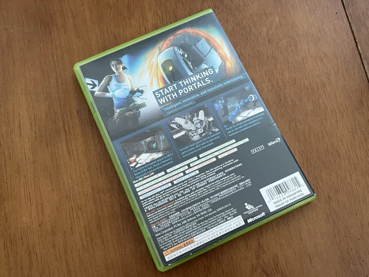 CX/ ORIGINAL! PORTAL 2! TOP!    2,00 SEGUIDOS DE 1,00