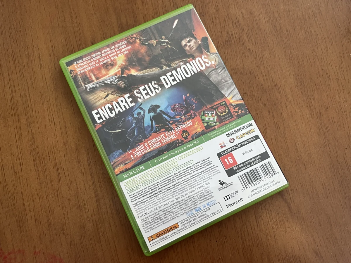 CX/ ORIGINAL!  DMC: DEVIL MAY CRY! TOP!  1,00 SEGUIDOS DE 1,00