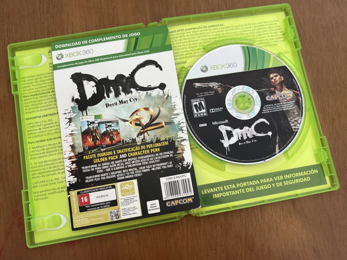 CX/ ORIGINAL!  DMC: DEVIL MAY CRY! TOP!  1,00 SEGUIDOS DE 1,00