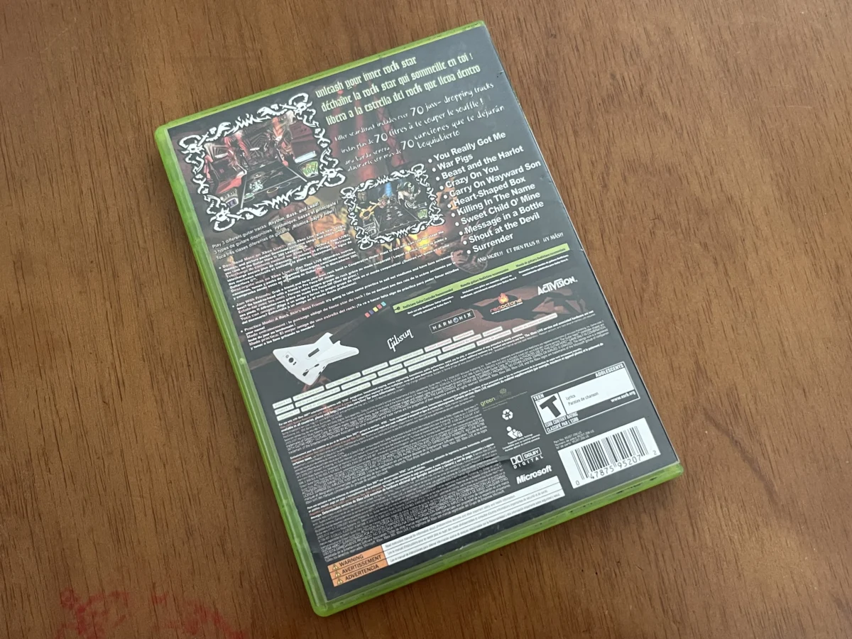 CX/ ORIGINAL! GUITAR HERO II TOP!   2,00 SEGUIDOS DE 2,00