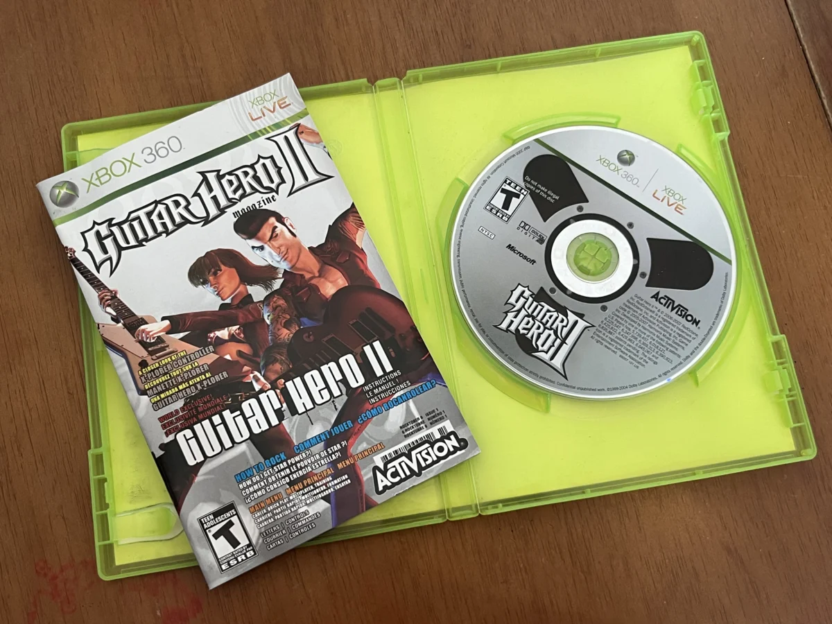 CX/ ORIGINAL! GUITAR HERO II TOP!   2,00 SEGUIDOS DE 2,00