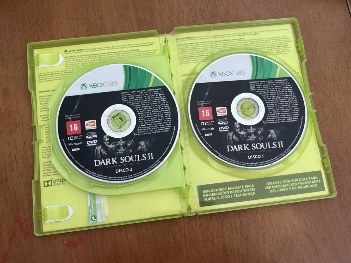 CX/ ORIGINAL! DARK SOULS II: SCHOLAR OF!  1,00 SEGUIDOS DE 1,00