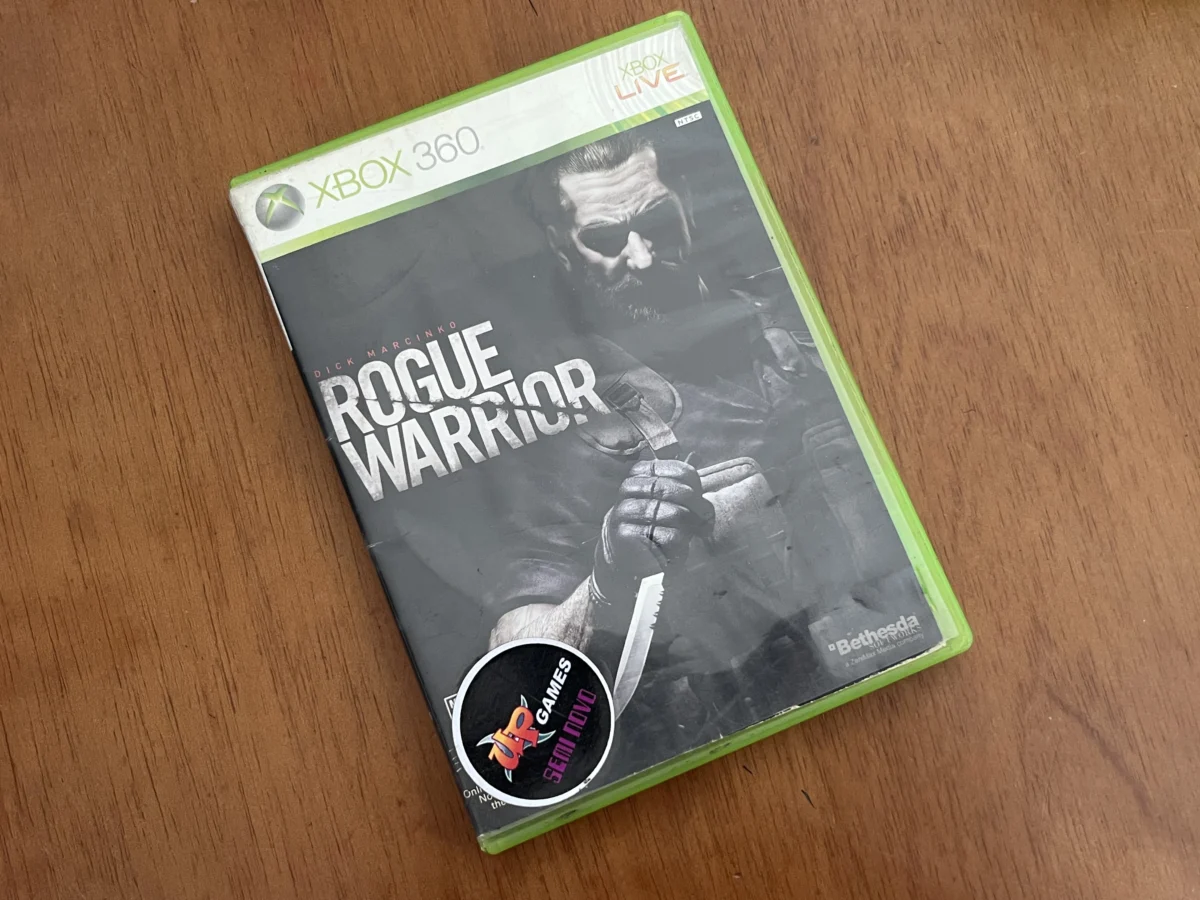 CX/ 1*******ov /ORIGINAL! ROGUE WARRIOR!  XBOX 360! TOP!  1,00 SEDUIDOS DE 1,00
