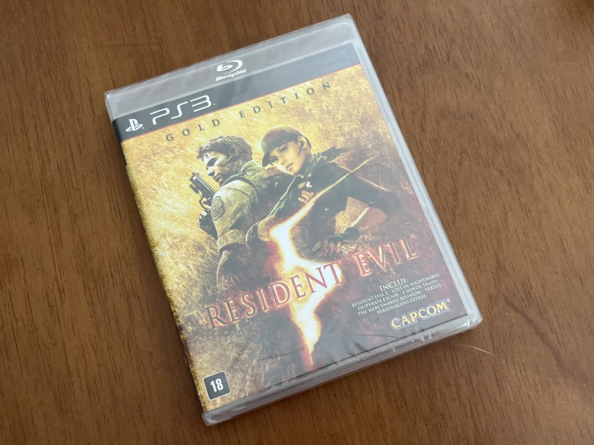CX/ 1*******ov /RESIDENT EVIL 5 PS3! LACRADO!  1,00 SEGUIDOS DE 1,00