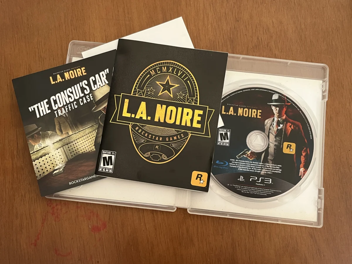 CX/ L.A. NOIRE!  PLAYSTATION 3! TOP!  1,00 SEGUIDOS DE 1,00