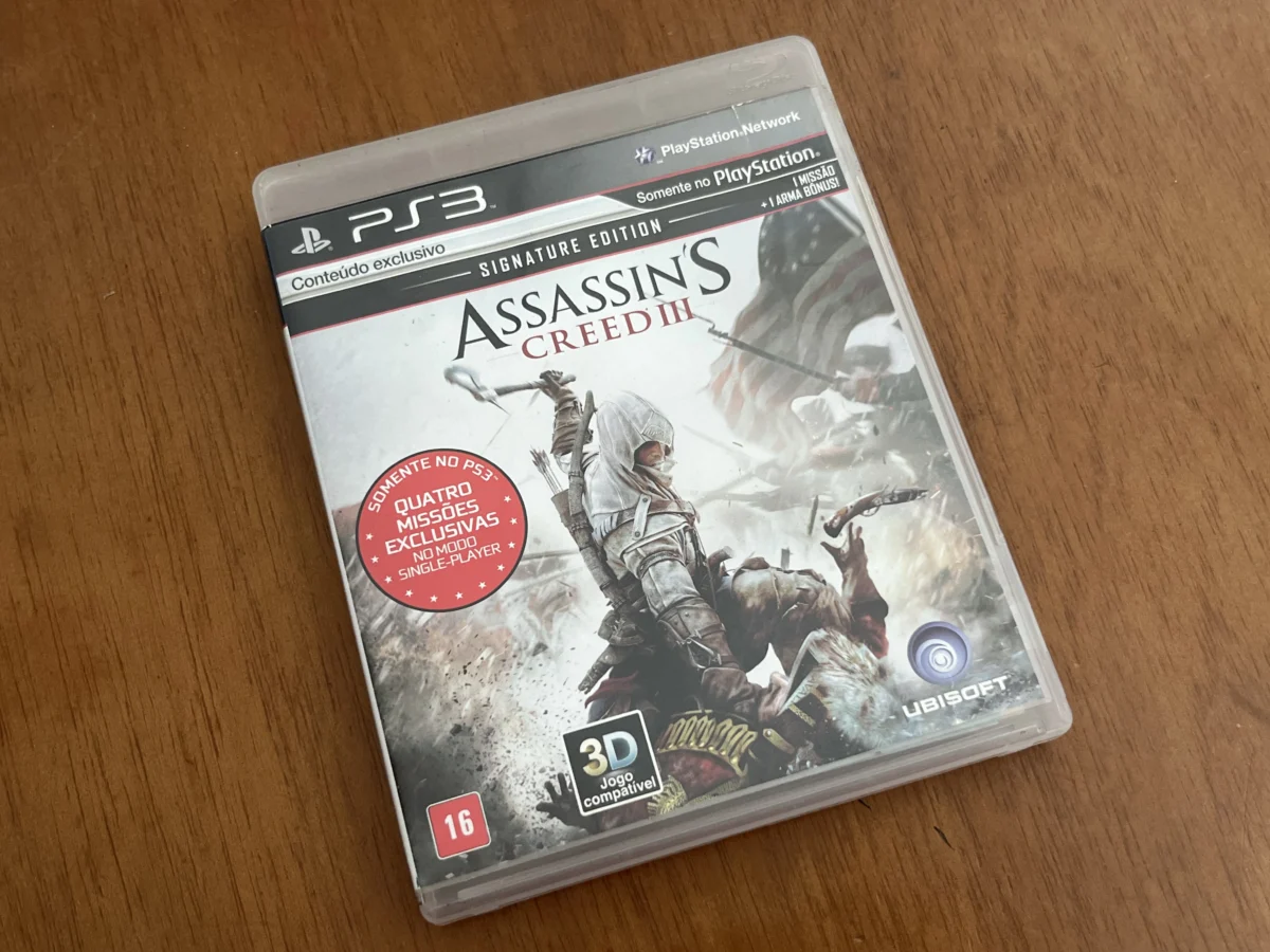 CX/ ASSASSIN’S CREED III PS3!  1,00 SEGUIDOS DE 1,00