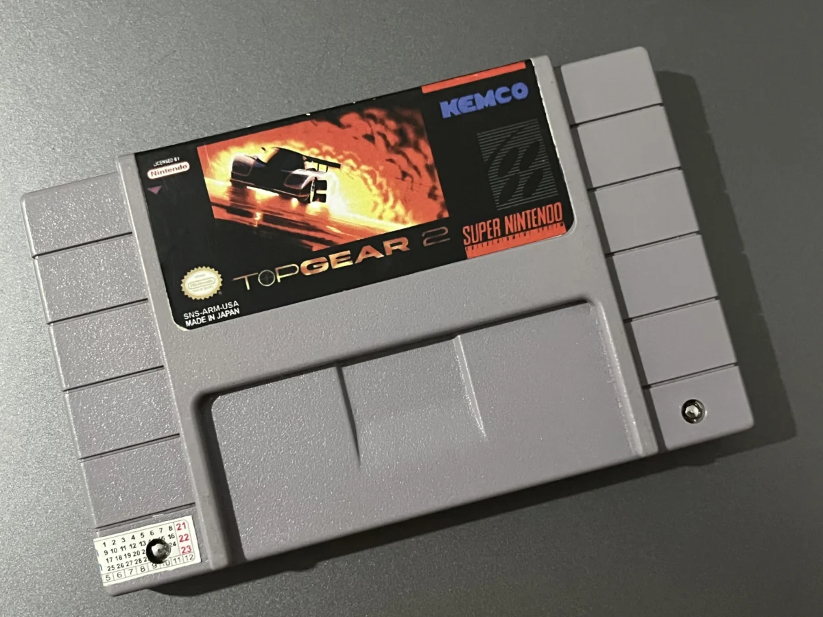 CX/ ORIGINAL TOP GEAR 2! SNES! 77,00 SEGUIDOS DE 19,00