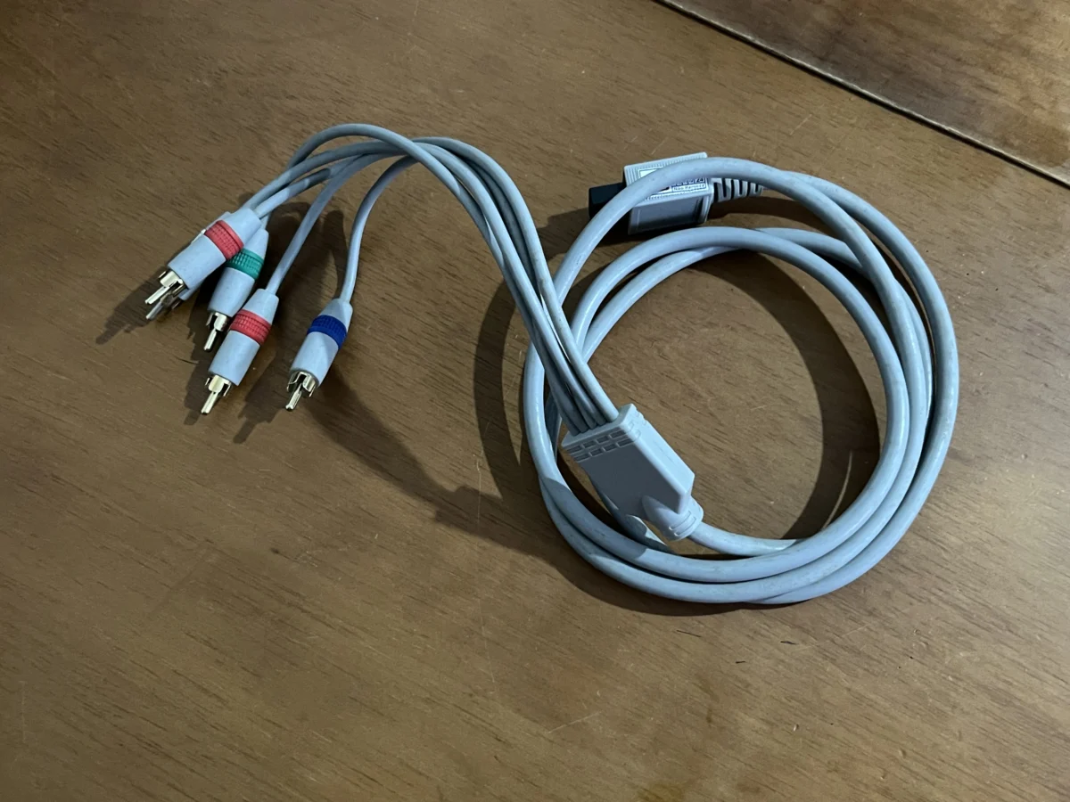 CX/ CABO AV COMPONENTE PARA NINTENDO WII! TOP! 27,00 SEGUIDOS DE 5,00